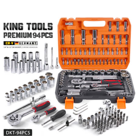 ชุดบ็อกซ์ InnTech รุ่น WKT-94PCS 1/4 , 1/2 นิ้ว แพ็ก 94 ชิ้น_8